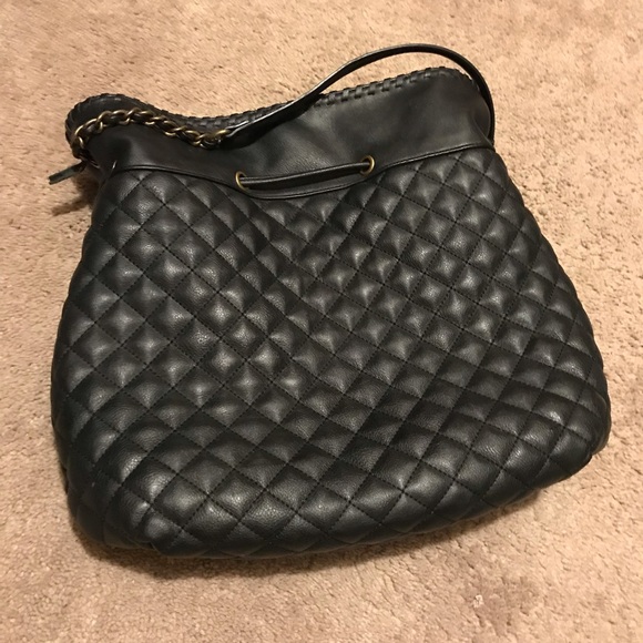 Large black cinch purse - Picture 4 of 5